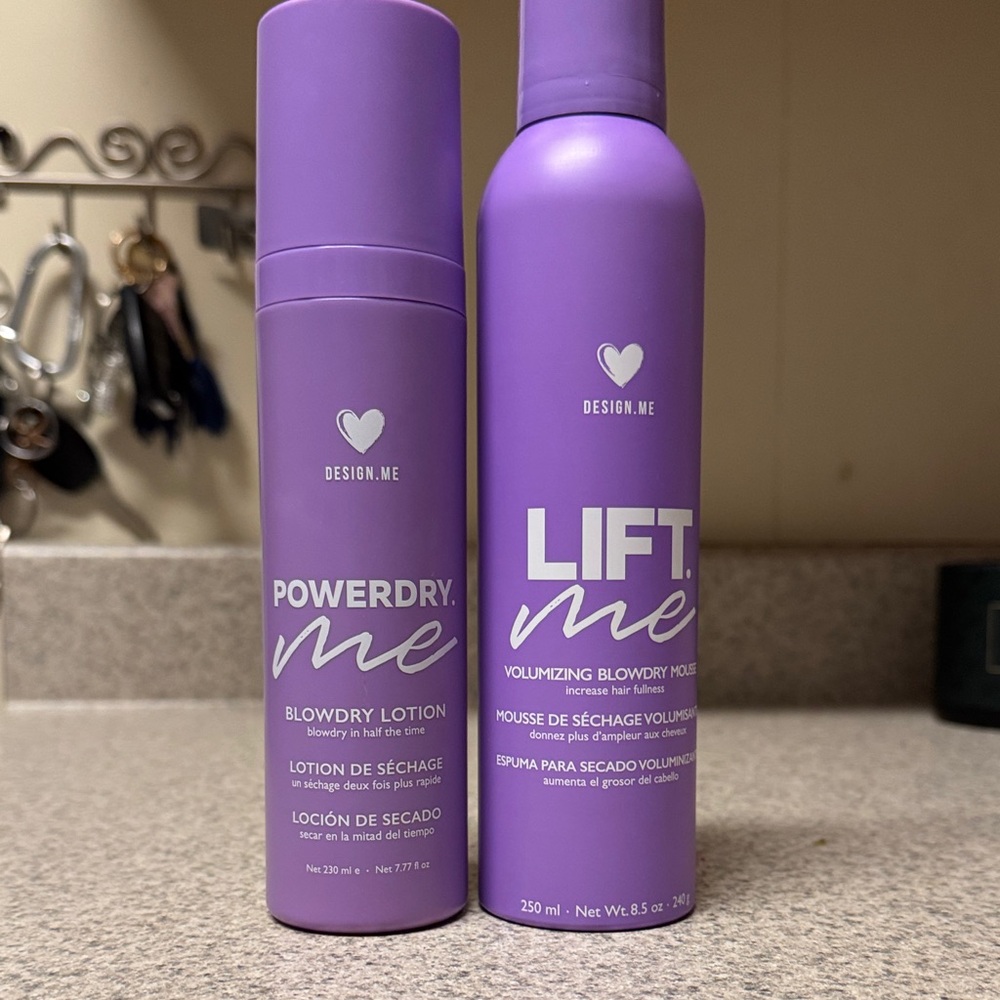 Powerdry.Me and Lift.Me Hair Treatment Duo - Purple